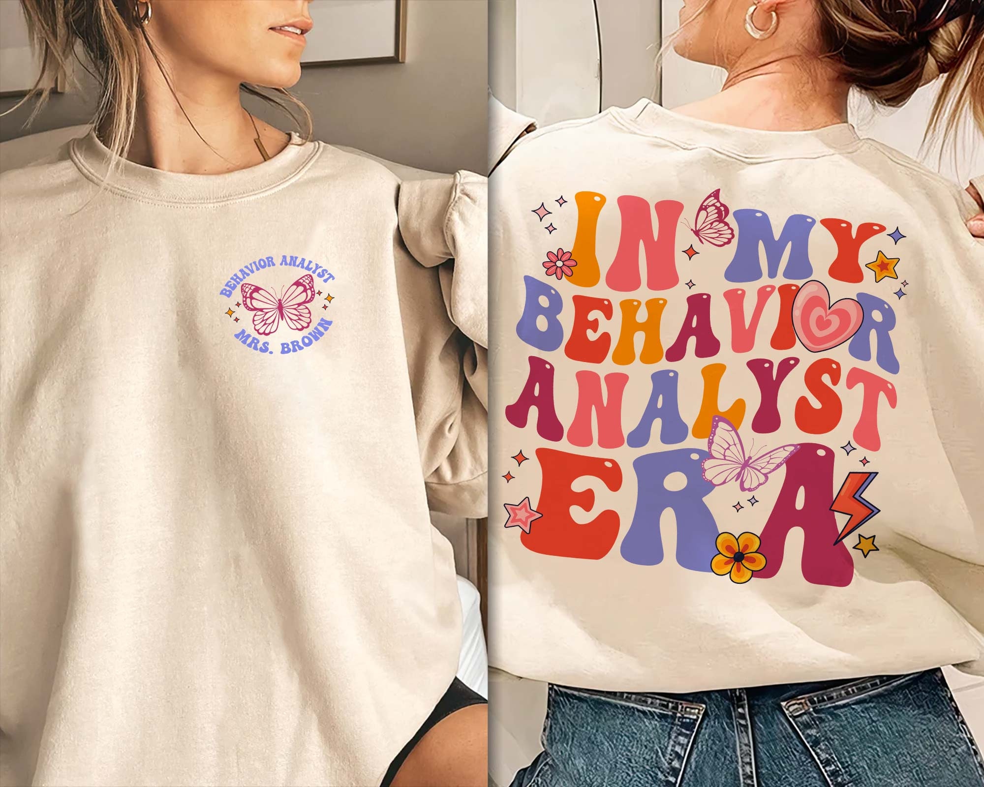 In My Behavior Analyst Era T-Shirt, BCBA Gift, Funny BCBA Tee, Aba Graduation Gift, Applied Behavior Analysis
